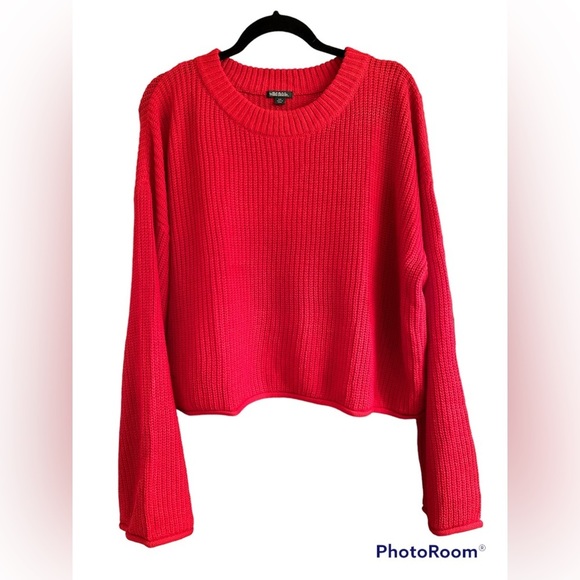 wild fable Sweaters - Wild Fable Cropped Sweater with Bell Sleeves